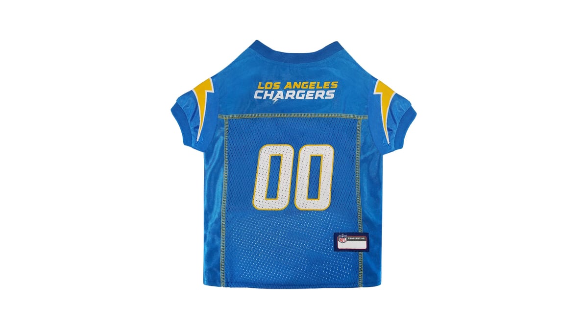 chargers pet jersey