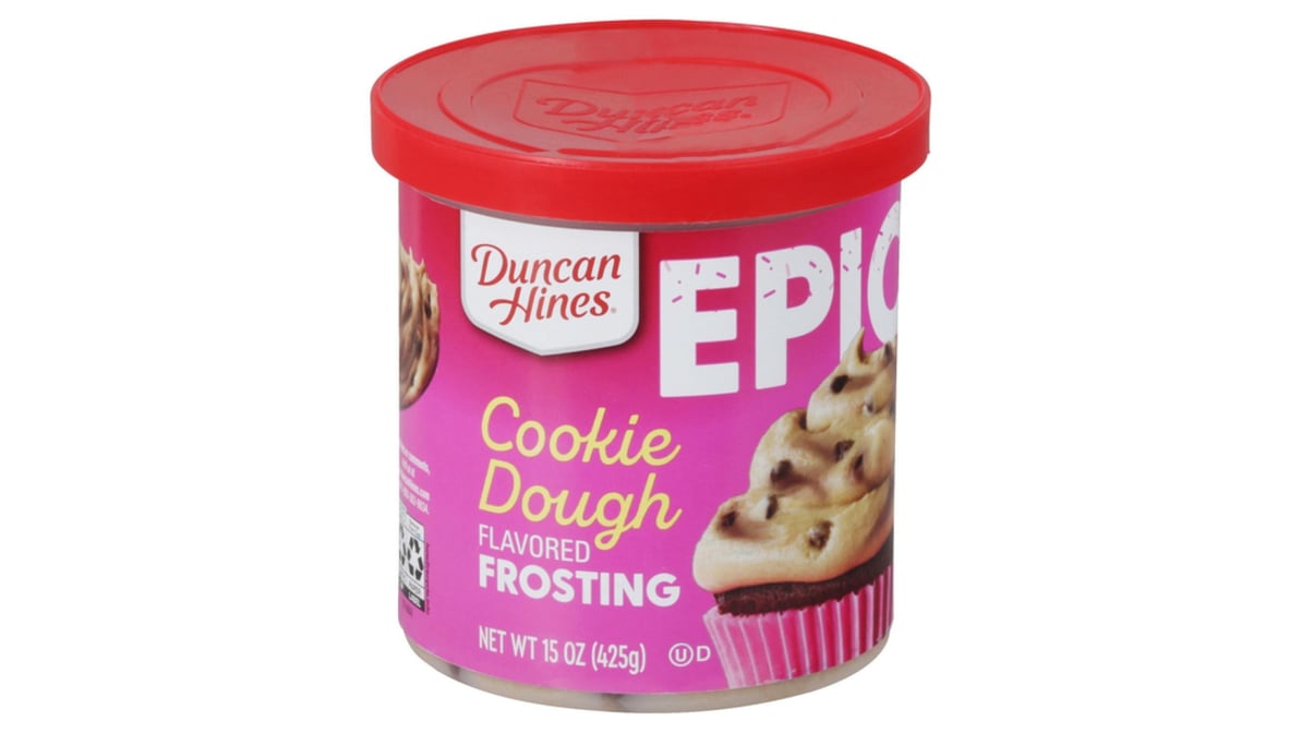 Duncan Hines Cookie Dough Flavored Frosting (15 oz) | Delivery Near Me -  Doordash