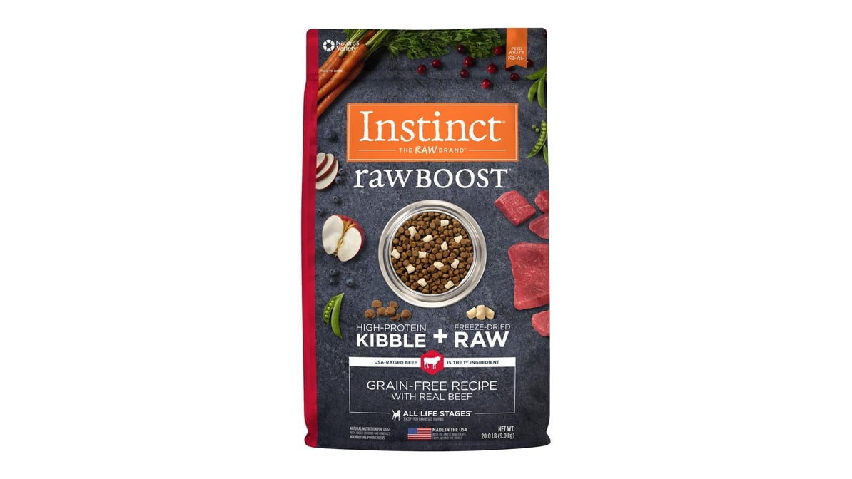 instinct raw boost beef