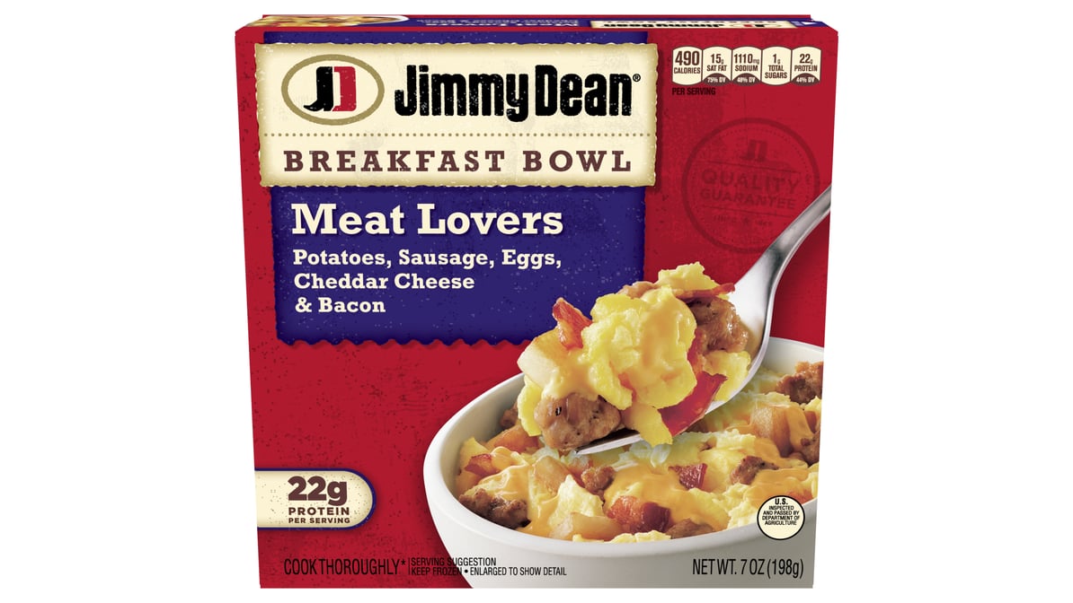 Jimmy Dean Meat Lovers Breakfast Bowl 7 Oz Delivery Near Me Doordash