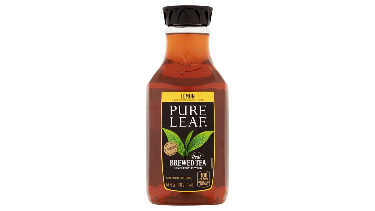 Pure Leaf Real Brewed Tea, Lemon, 59 Fl Oz