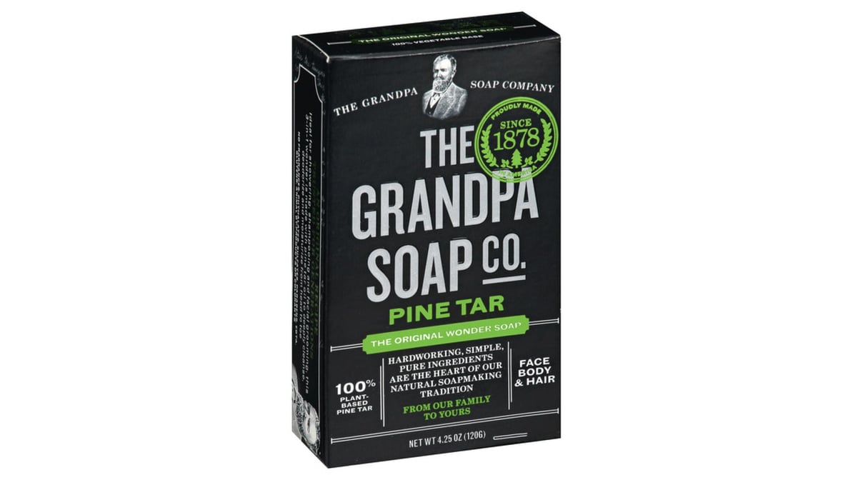 The Grandpa Soap Company Soap Pine Tar Original - 4.25 Oz