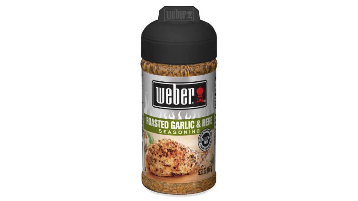 Weber Seasoning, Roasted Garlic & Herb - 5.5 oz