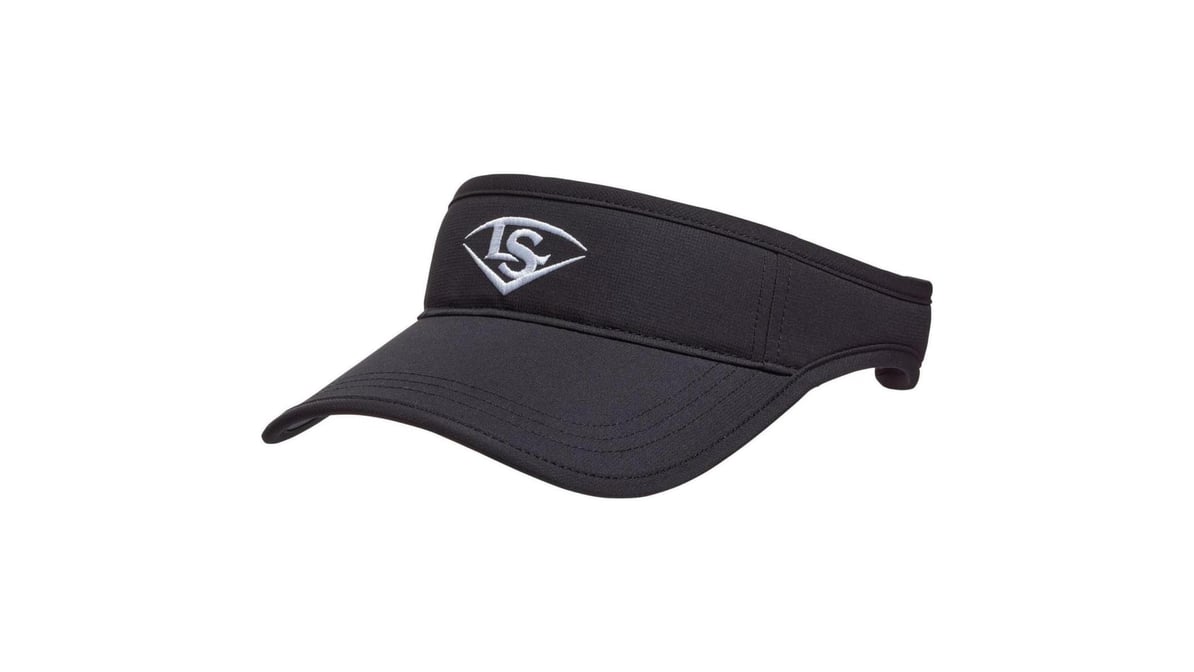 Louisville Slugger Adult One Size Fits Most Black Visor | Delivery Near Me  - Doordash