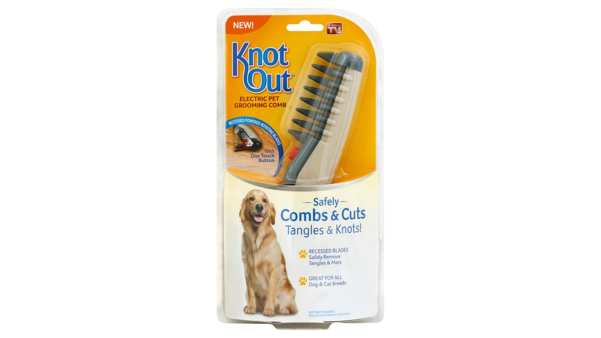 As Seen on TV Electric Pet Grooming Comb Black Grey | Delivery Near Me -  Doordash