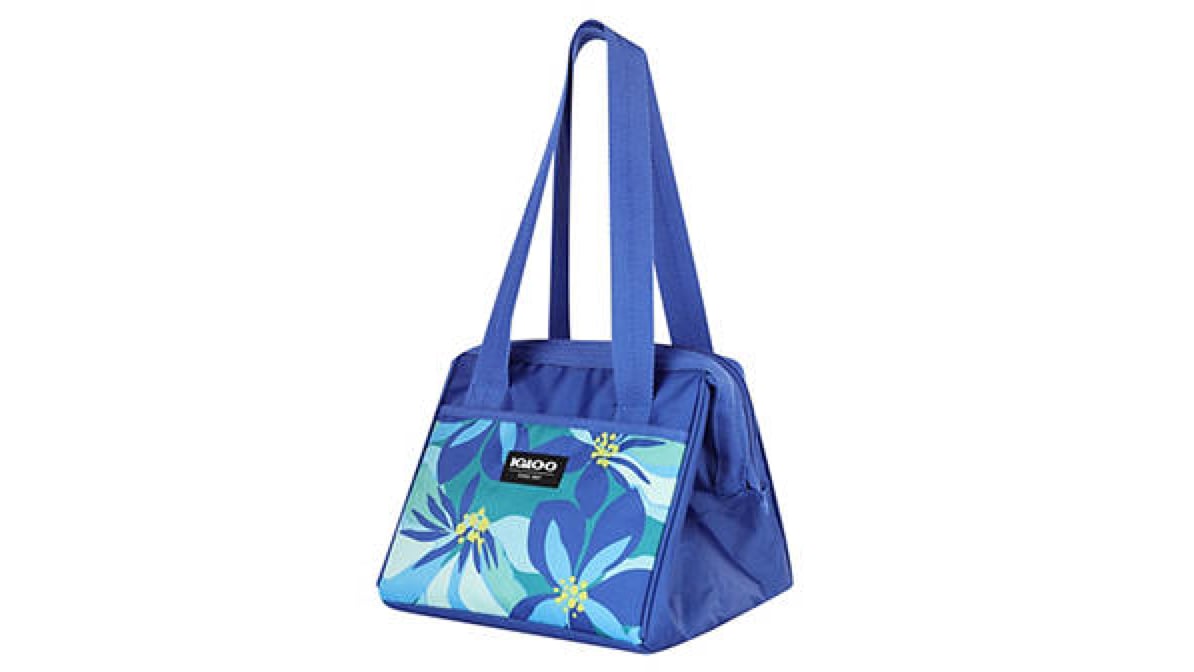 Igloo 9 Can Leftover Tote Lunch Cooler Bag - Navy, Blue