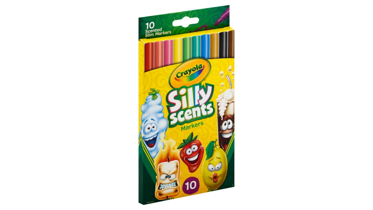 Crayola Silly Scents Washable Markers Pineapple (10 ct) Delivery
