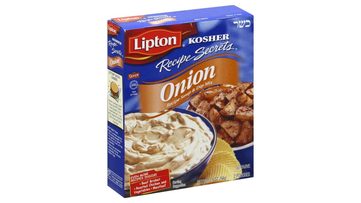 Lipton Kosher Recipe Secrets Onion Soup & Dip Mix - 1.9oz