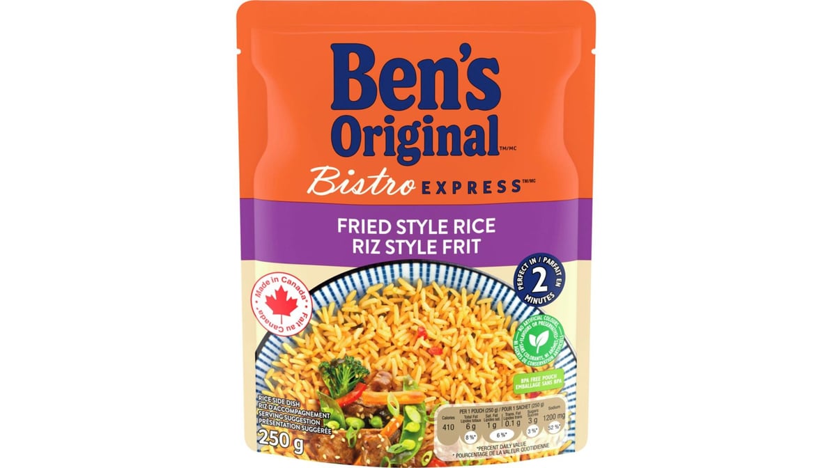 Ben's BISTRO EXPRESS plat d'accompagnement au riz style frit - 250
