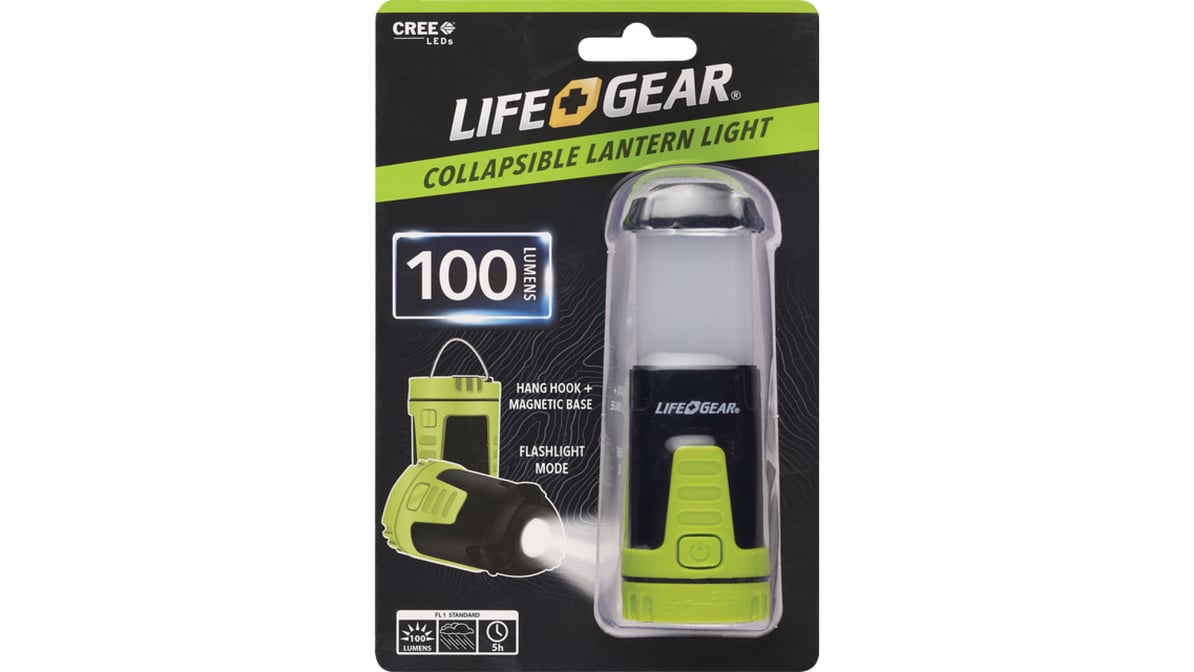 Life Gear Collapsible Lantern Light - Outdoors Geek