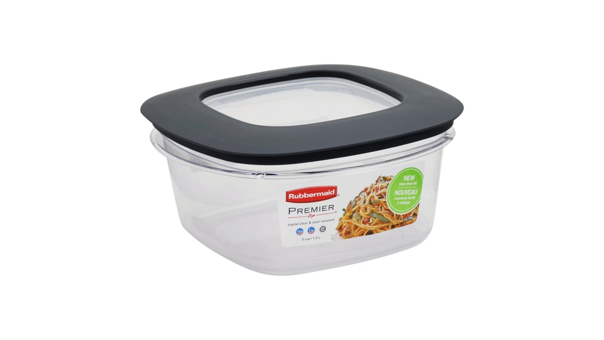 Rubbermaid Premier Easy Find Lids 5-Cup Food Storage Container