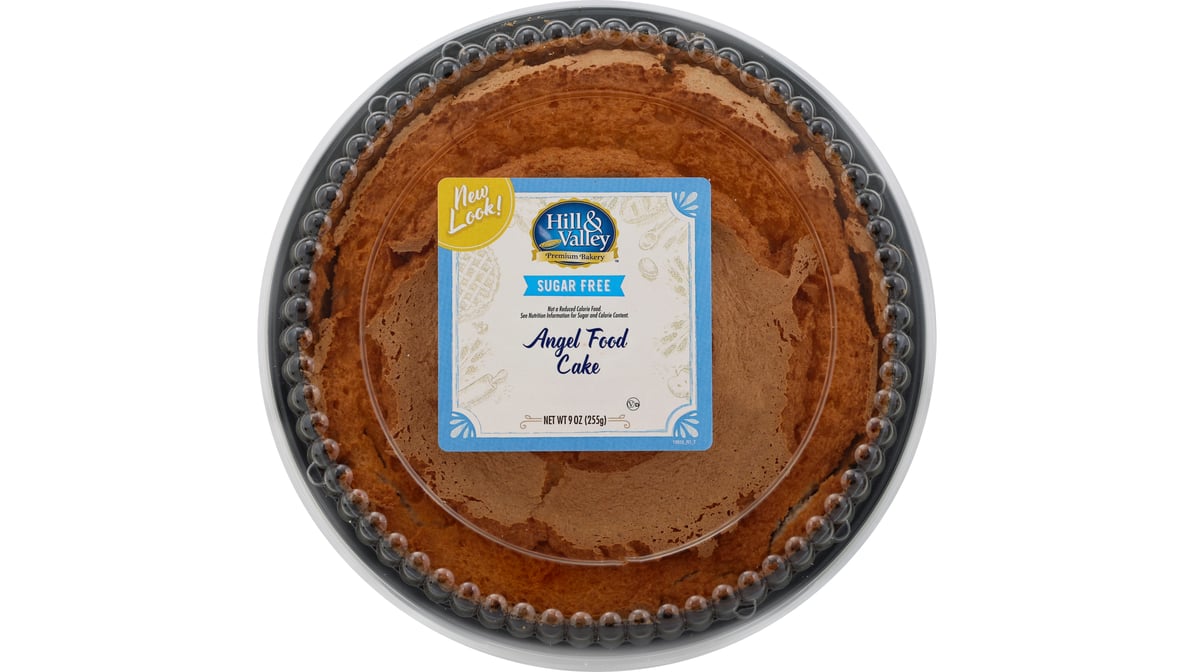 Hill & Valley Sugar Free Angel Food Cake 20 oz