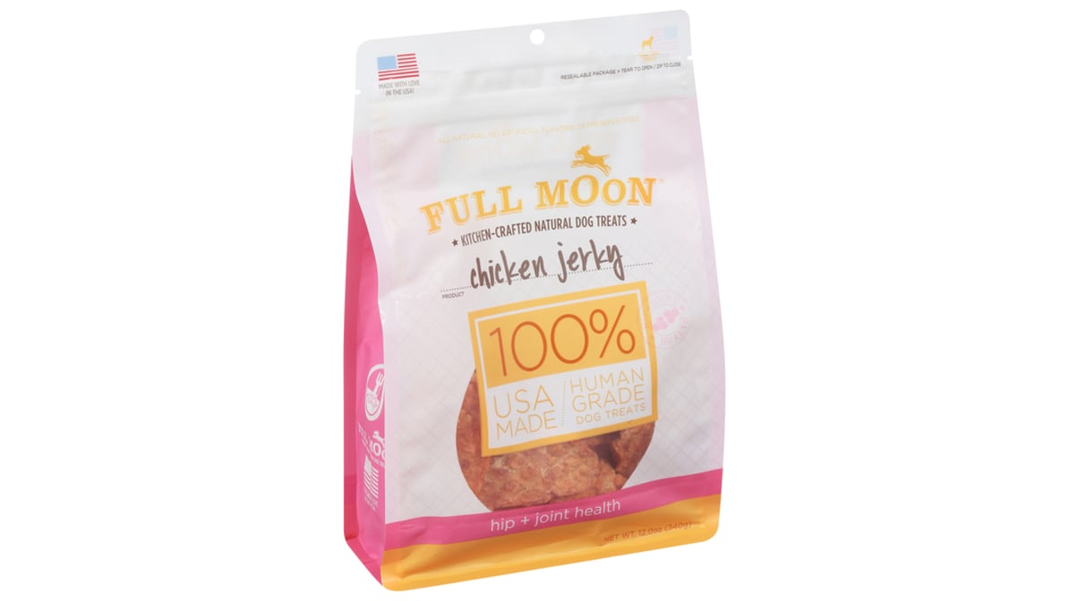 Fashion full moon dog jerky