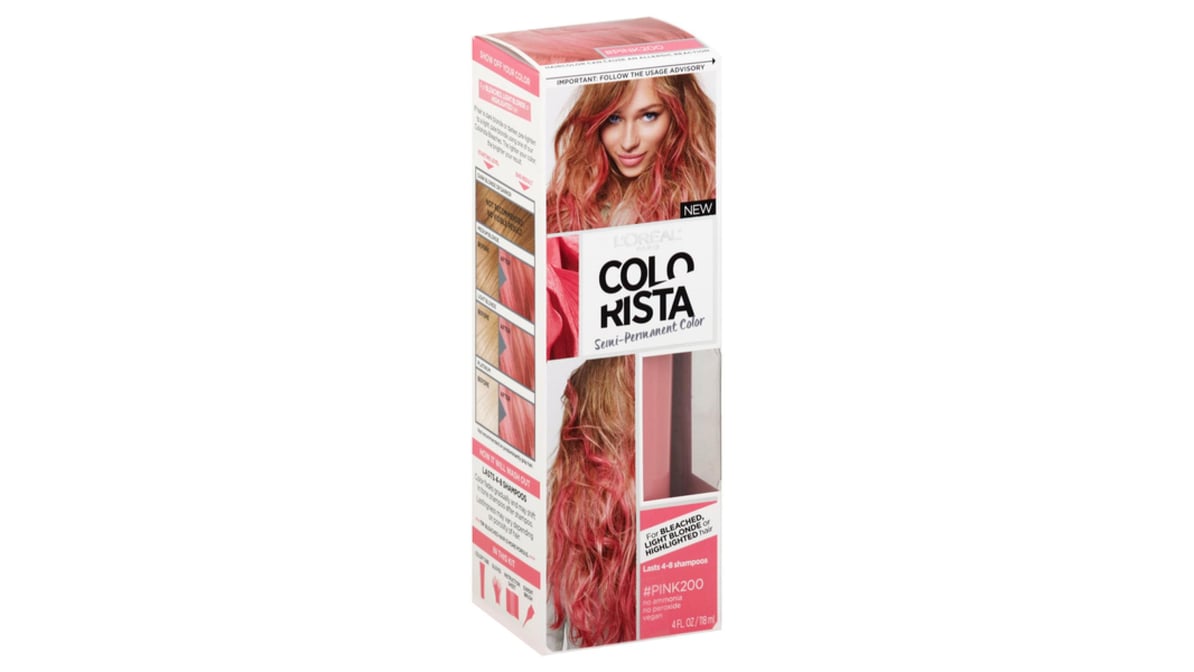 Loreal colorista pink 200 fashion