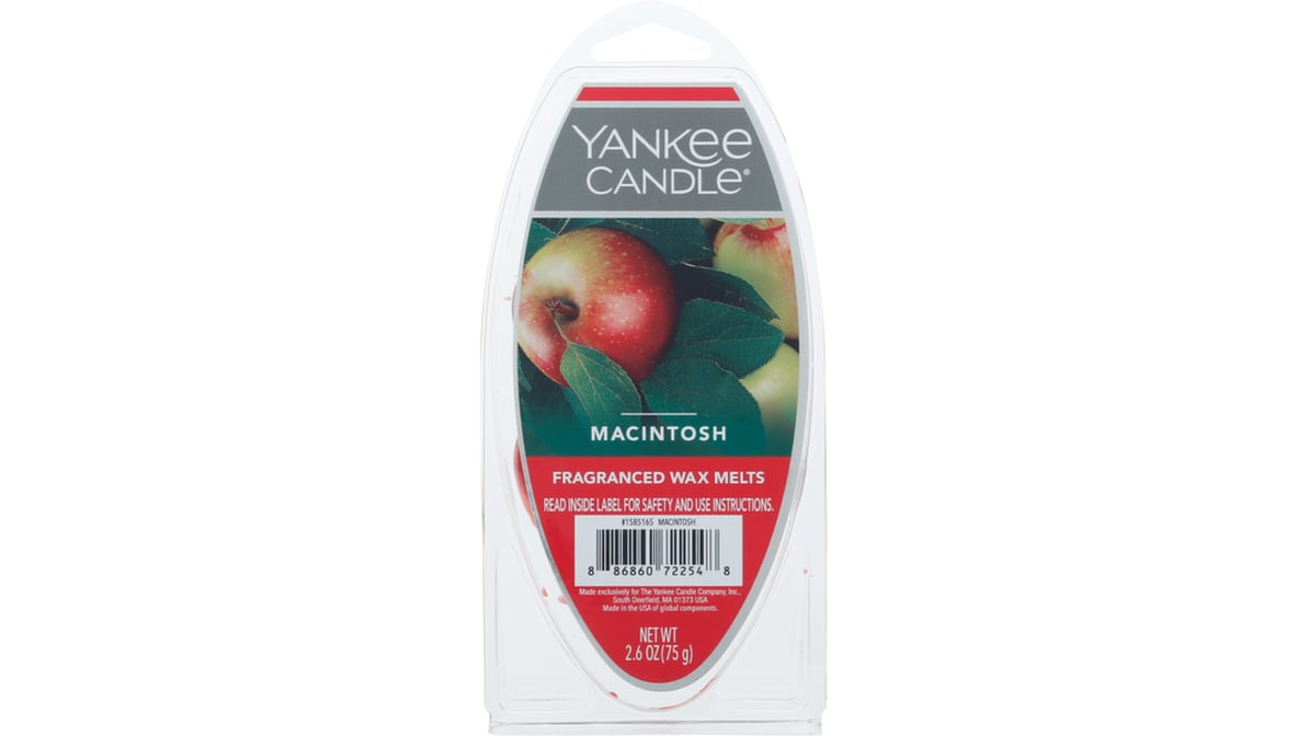 Yankee Candle Macintosh Fragrance Wax Melt (2.6 oz) Delivery - DoorDash