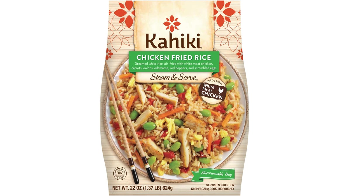 Kahiki Steam & Serve Chicken Fried Rice (22 oz) | Delivery Near Me -  Doordash