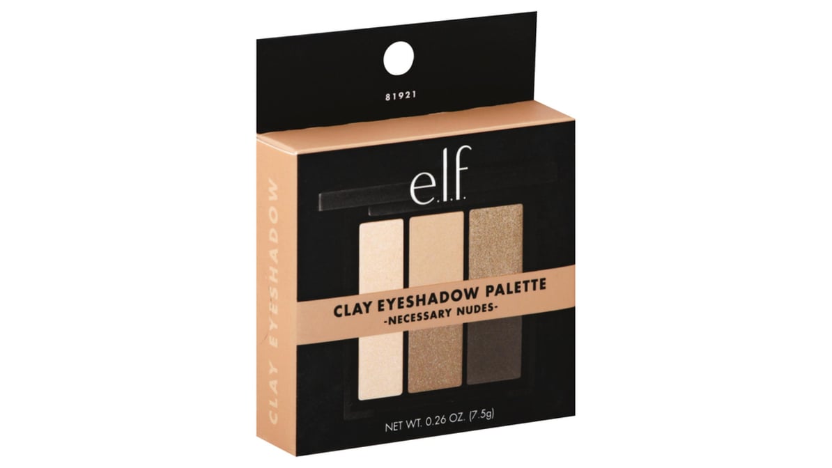 e.l.f Cosmetics Necessary Eyeshadow Nudes Clay (0.26 oz) | Delivery Near Me  - Doordash