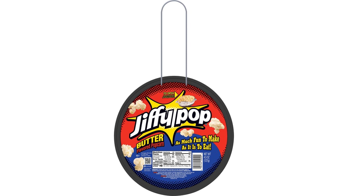 Jiffy Pop Stove Top Popcorn 