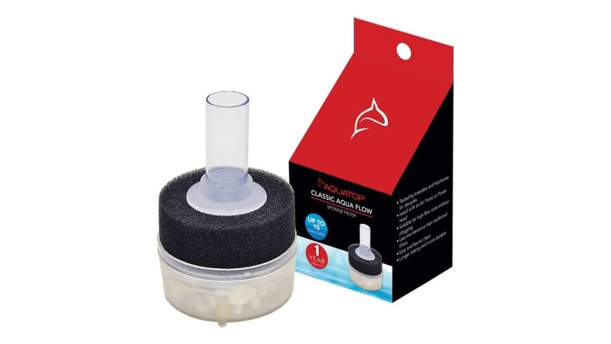 Aquatop Aquatics 10 gal Classic Aqua Flow Internal Sponge Filter | Delivery Near  Me - Doordash