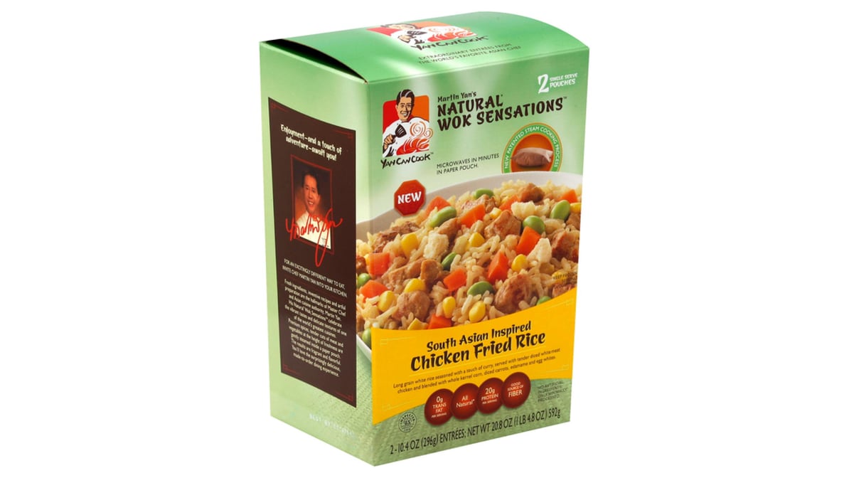 Yan Can Cook South Asian Inspired Chicken Fried Rice (20.8 oz) | Delivery  Near Me - Doordash