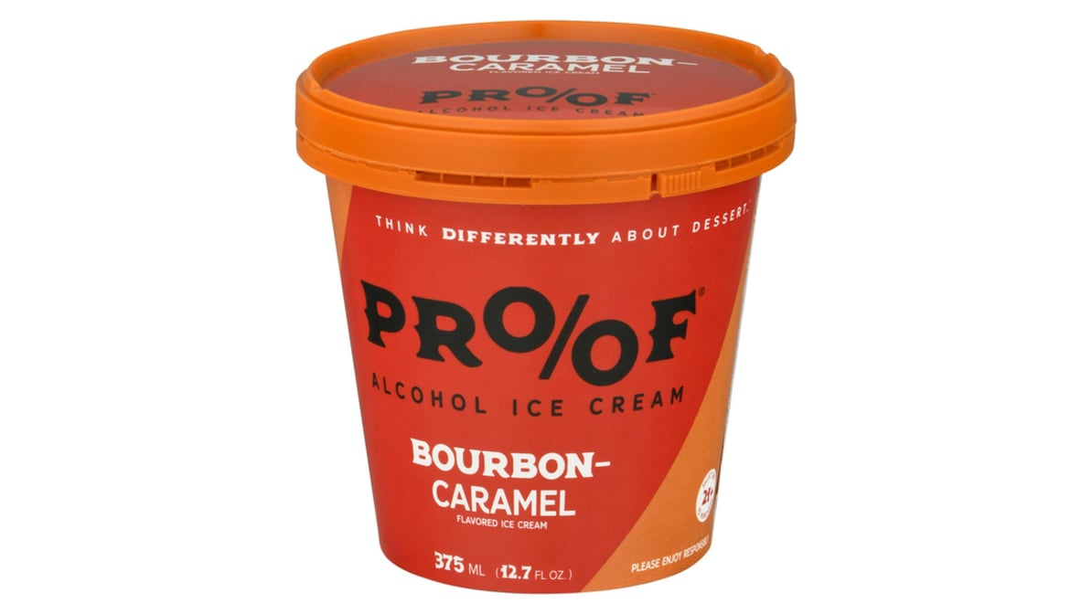 Proof Bourbon Caramel Ice Cream