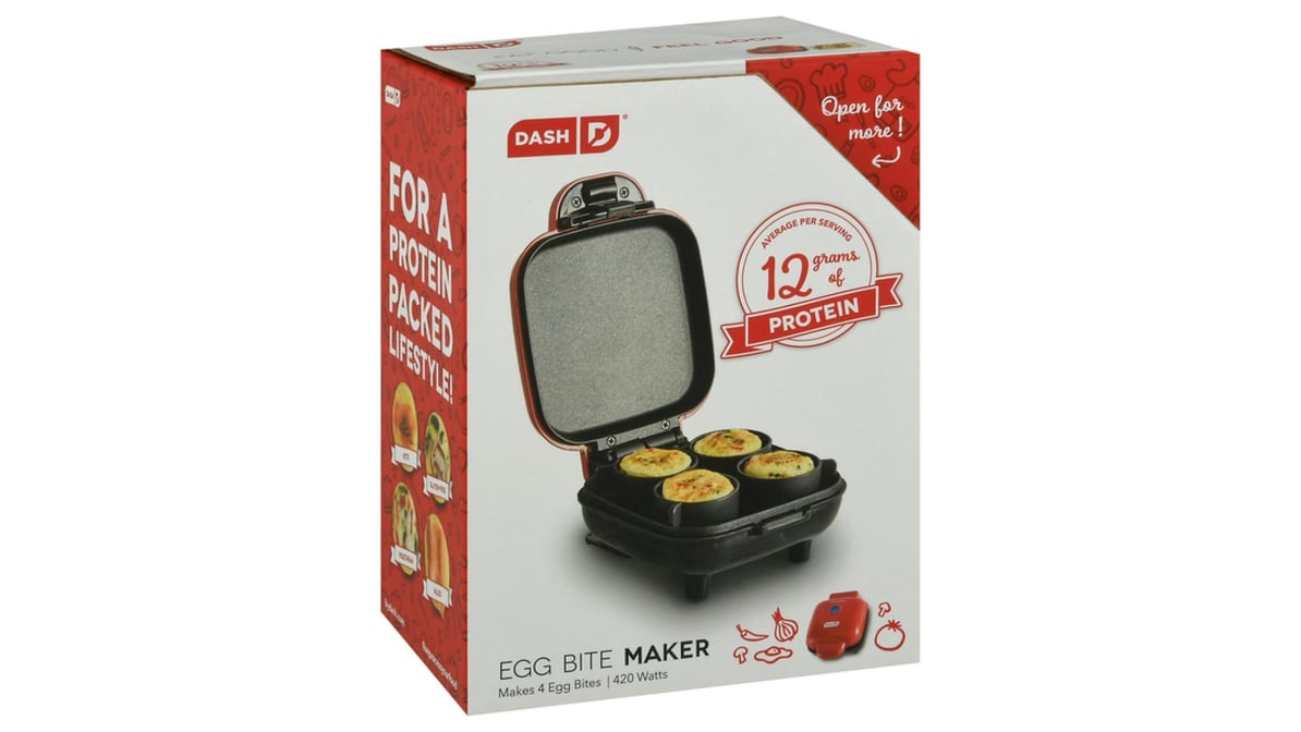 Dash Egg Bite Maker Red Delivery - DoorDash