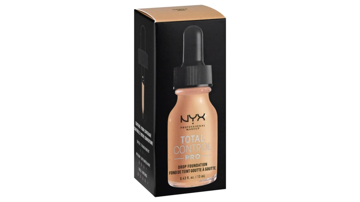 NYX Professional Makeup Total Control Pro Drop Foundation Nude TCPDF 6.5 |  Delivery Near Me - Doordash