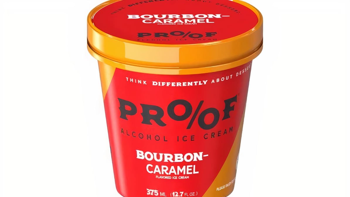 Proof Bourbon Caramel Ice Cream