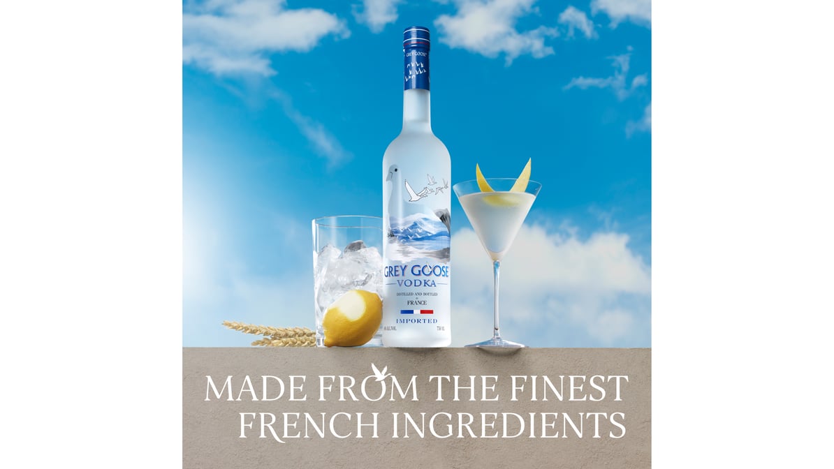 Grey Goose Vodka - 375 ml bottle