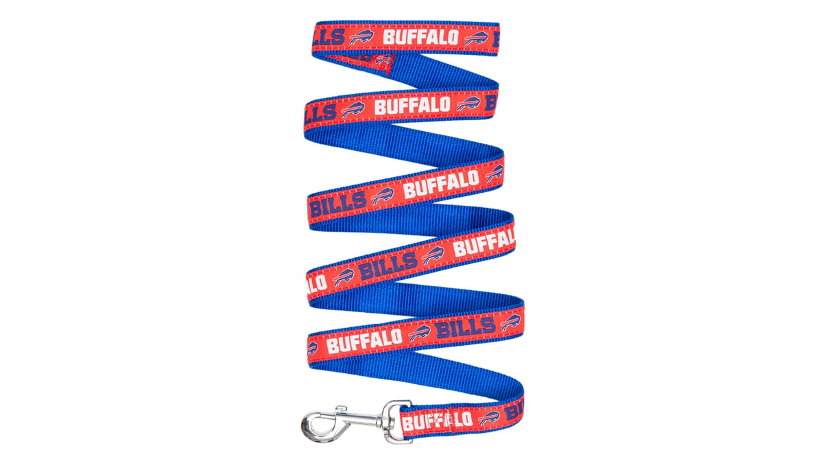 Pets First Buffalo Bills Satin Dog Leash, Small, 6 ft.