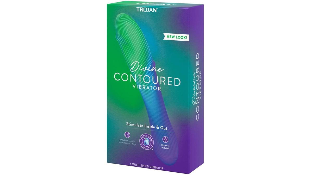 Trojan Divine Contoured Multi-Speed Vibrator | Delivery Near Me - Doordash