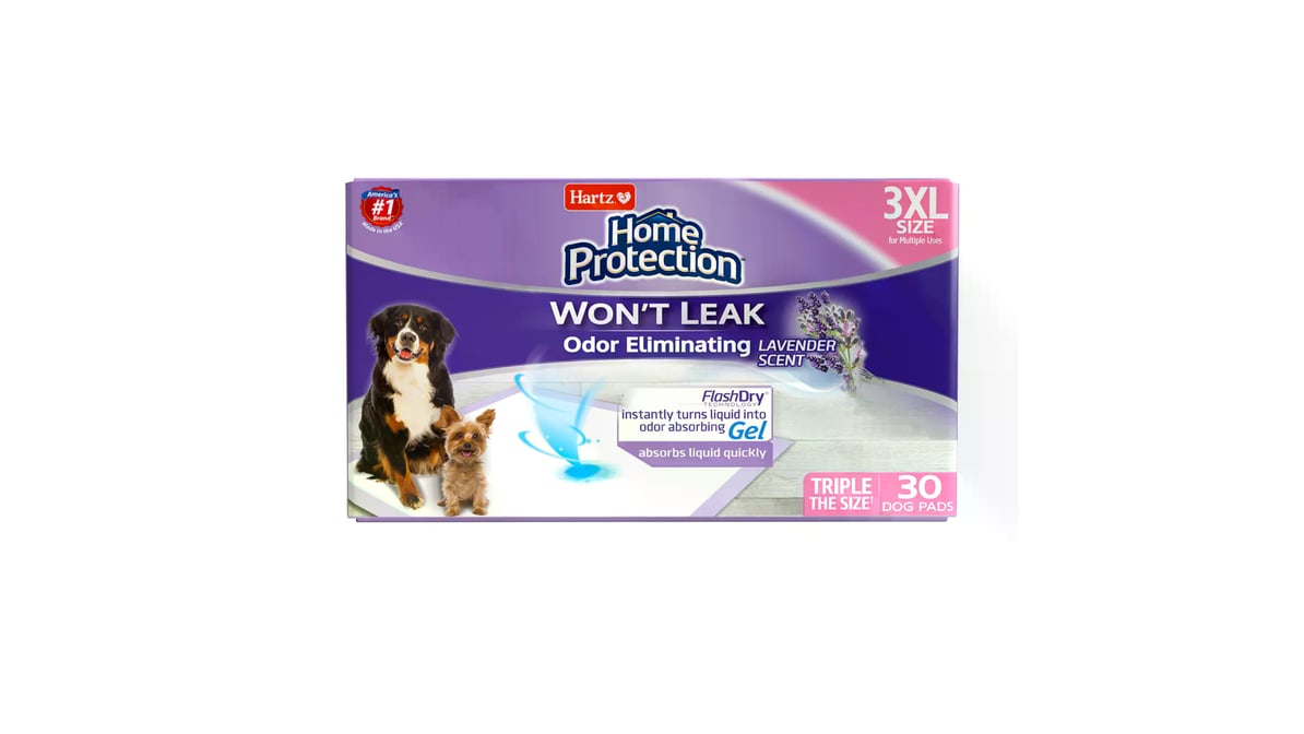 Hartz® Home Protection™ 3XL Odor Eliminating Dog Pads - 30 Count