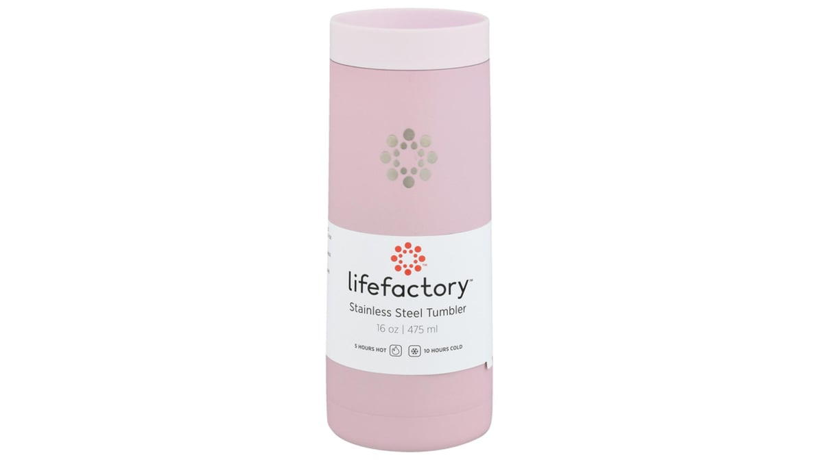 Lifefactory Tumbler, Stainless Steel, 16 Ounce