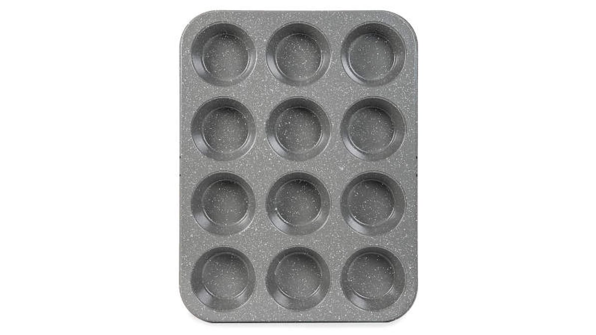 12 Cup Muffin Pan Gray