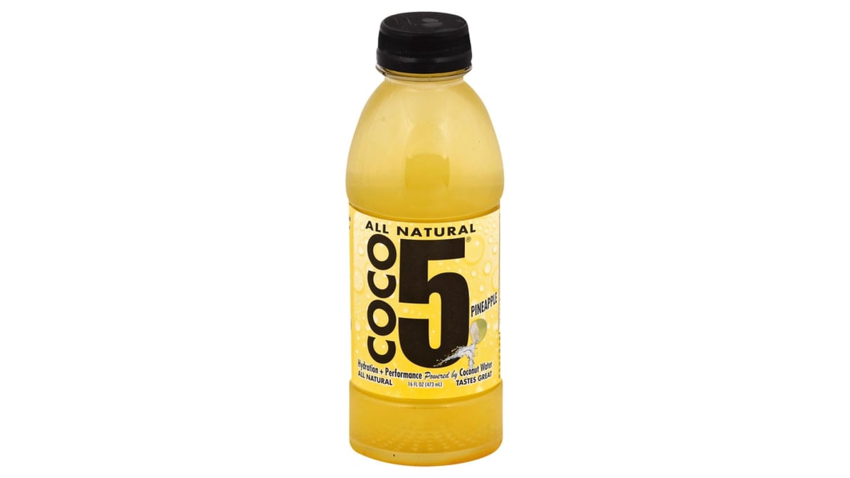 Coco5 Pineapple Coconut Water (16 oz) | Delivery Near Me - Doordash