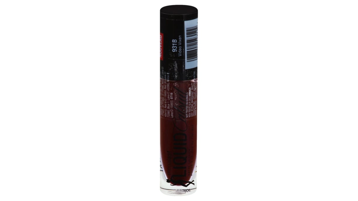 wet n wild Beauty Megalast Liquid Catsuit Matte Lipstick Video Vixen (0.21  oz) | Delivery Near Me - Doordash