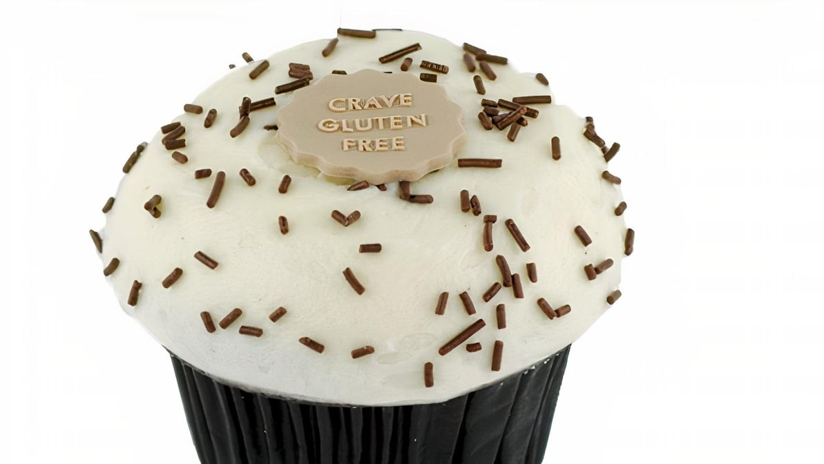 Giant Vanilla Cupcake - Crave Cupcakes (Houston, Texas)