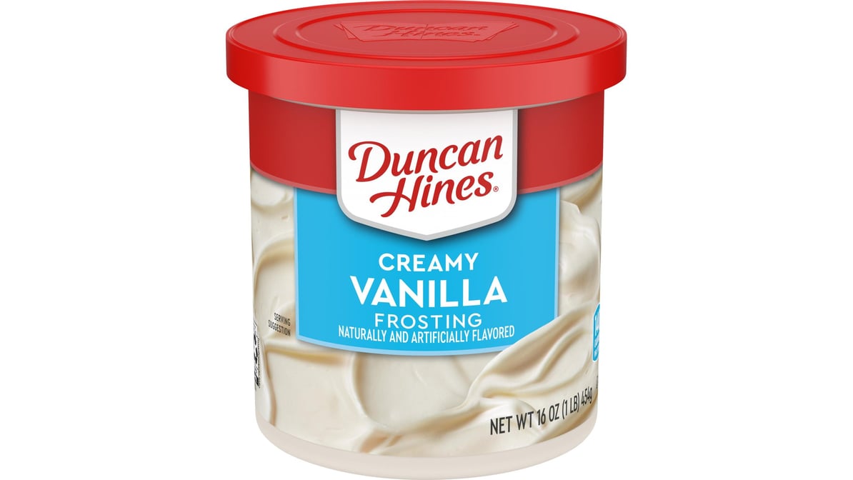 Duncan Hines Creamy Vanilla Frosting (16 oz) | Delivery Near Me - Doordash