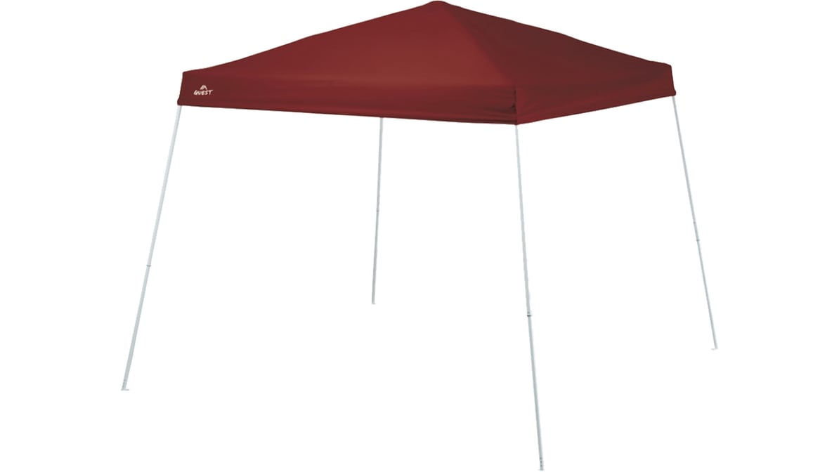 Quest 10' x 10' Burgundy Q64 Slant Leg Canopy | Delivery Near Me - Doordash