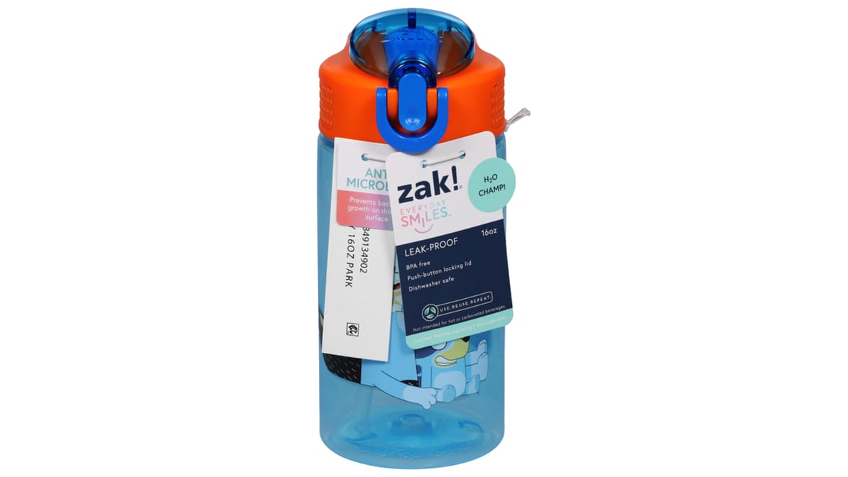zak! Everyday Smiles 16 oz Leak-Proof Bottle Delivery - DoorDash