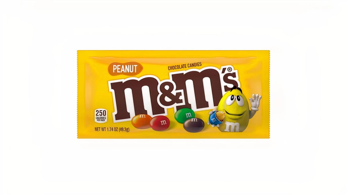 M&Ms Peanut Candy 1.74oz - Water Butlers