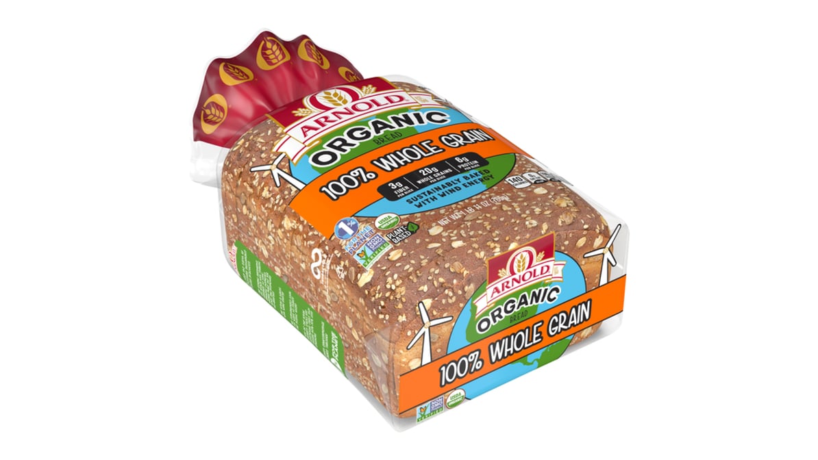 Arnold Organic 20 Whole Grain Bread 20 oz