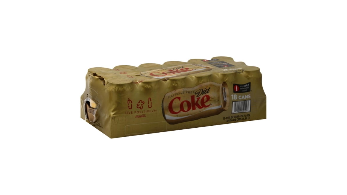 Diet Coke Cola Soda Cans (18 ct) | Delivery Near Me - Doordash