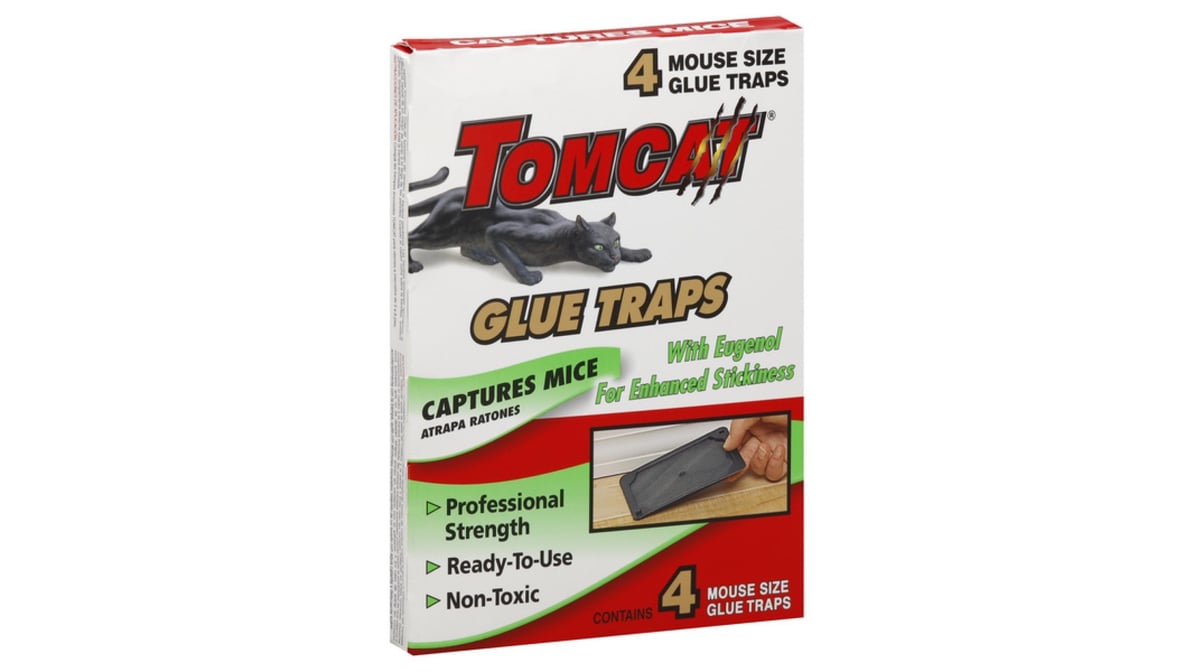 Tomcat Glue Mouse Trap (4 ct) Delivery - DoorDash