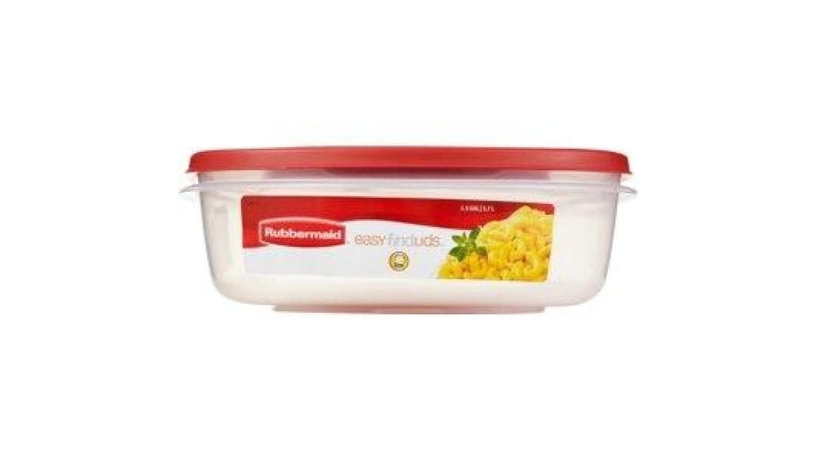 Rubbermaid Easy Find Lids Container, 1.5 Gallon