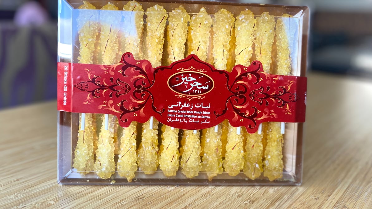 Sucre Candy au Safran - Nabat