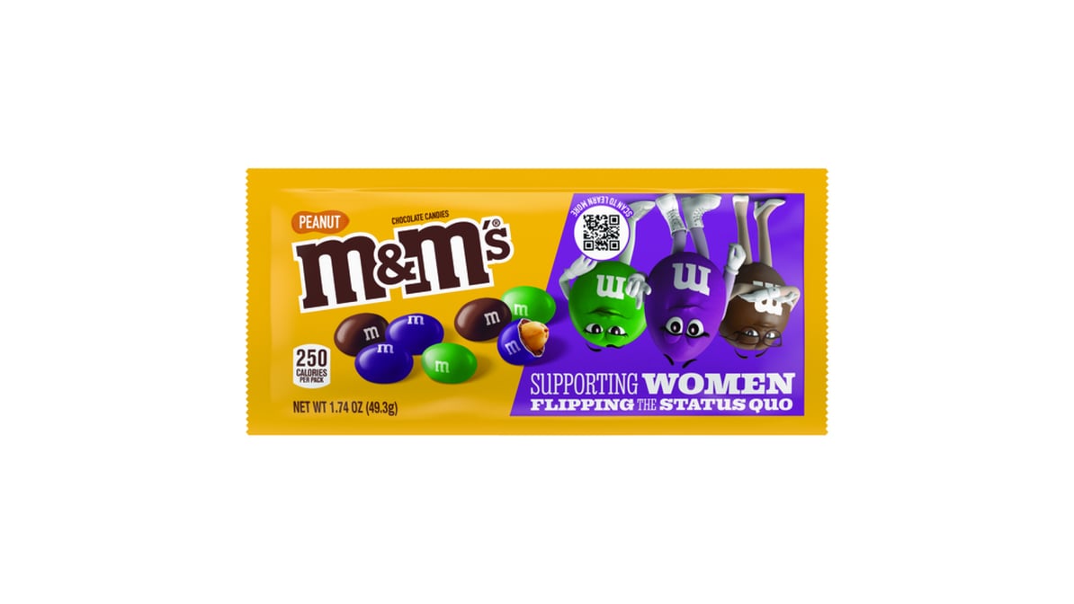 M&M's Chocolate Candies, Peanut - 1.74 oz