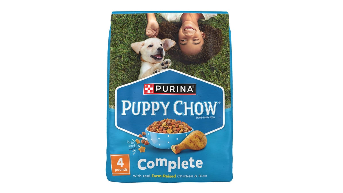 Purina puppy fashion chow chicken and rice