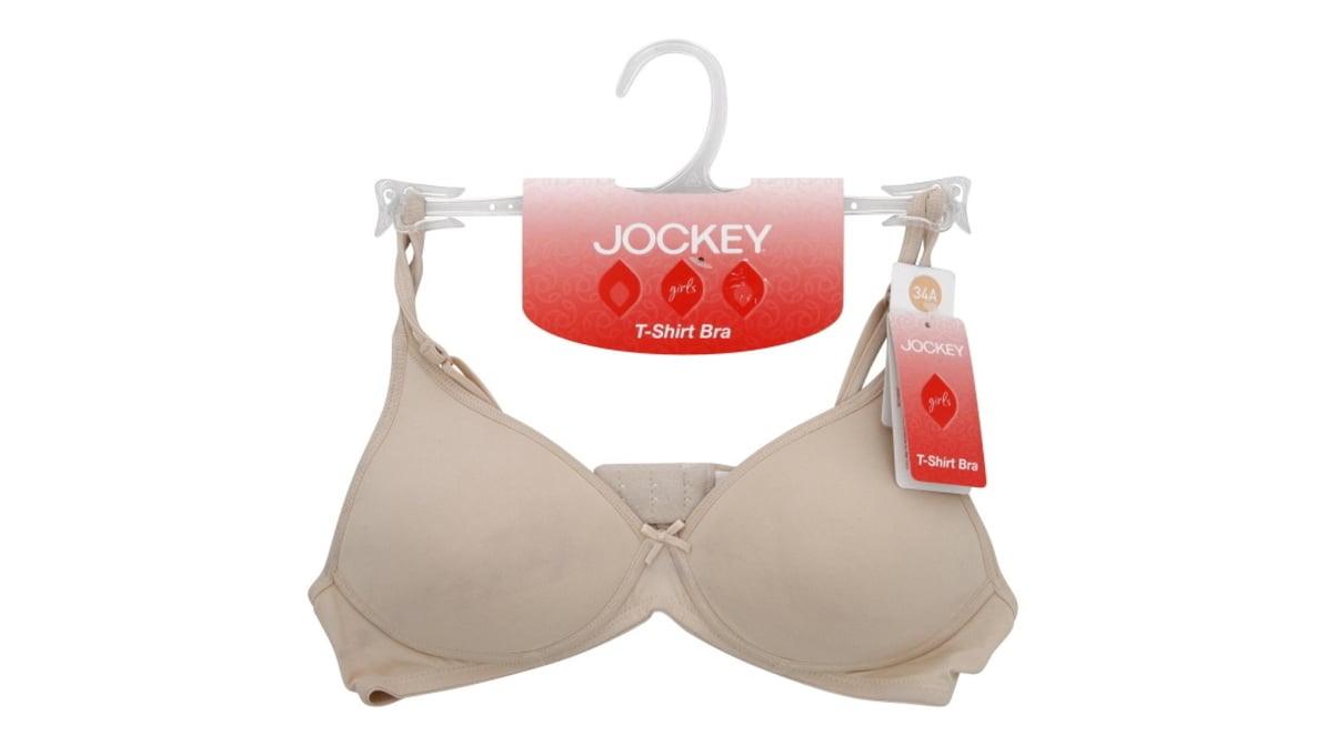 Jockey Girls T-Shirt 34A Nude | Delivery Near Me - Doordash