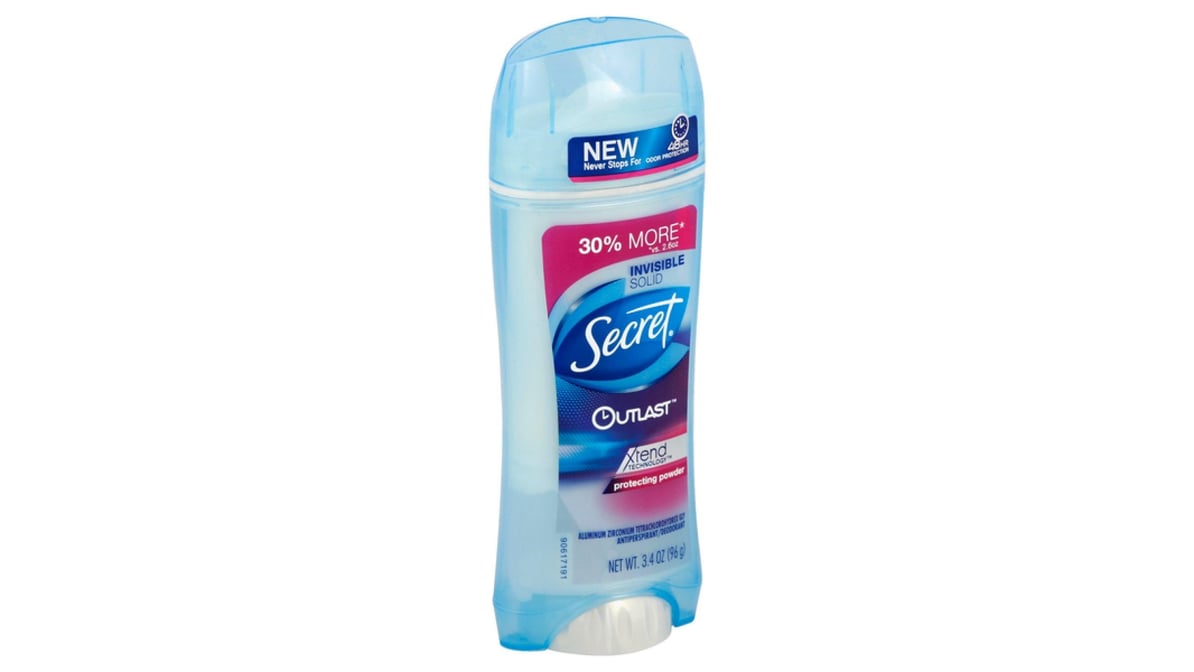 Secret Outlast Invisible Solid Antiperspirant Deodorant Protecting